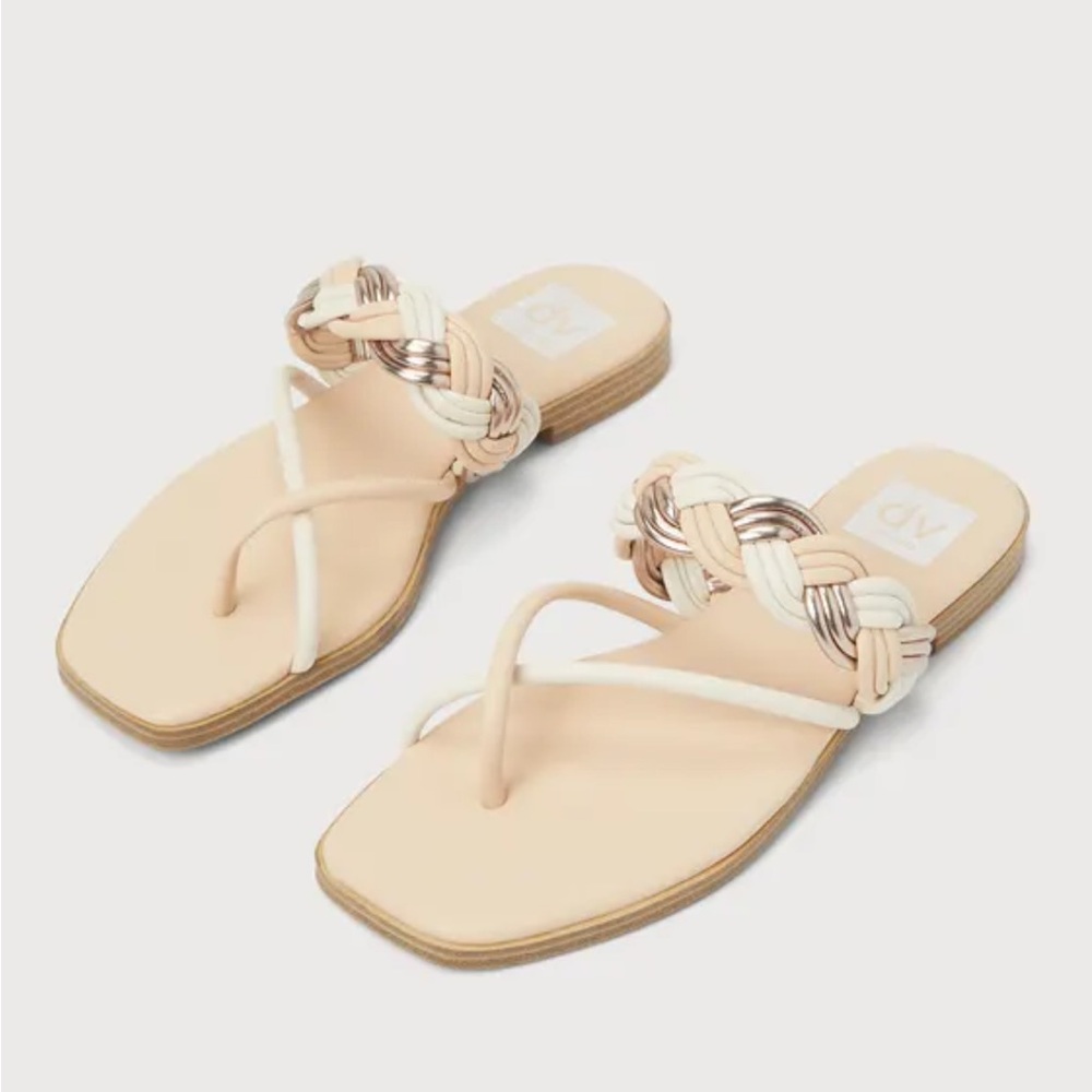 DV by Dolce Vita Maizy Cream Multi Braided Sandel